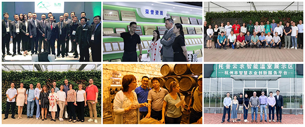 托普云農(nóng)管理團(tuán)隊(duì)走出國門以及接待國際考察團(tuán)